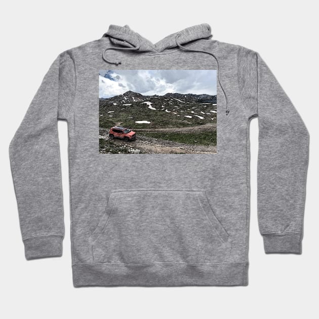 Jeep Renegade Hoodie by Travis's Design 